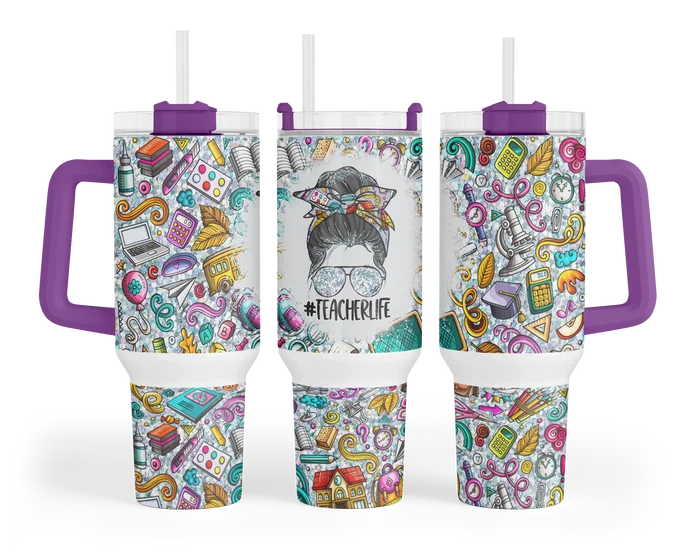 Teacher Life | 40 oz Tumbler