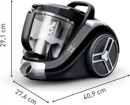 Tefal Compact Power Canister Vacuum XXL Bagless, 900Watts, Black