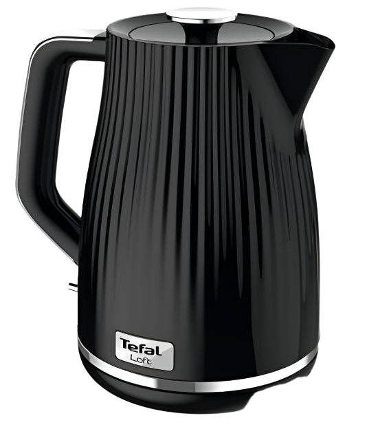 Tefal Loft Electric Kettle, 1.7Lit, 3000Watts, Black