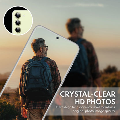 Tempered Glass Camera Lens Protector for Galaxy S23/S23 Plus-Mint Green