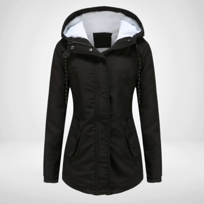 Teresa | Women's Hooded Fleece Lined Winter Jacket
