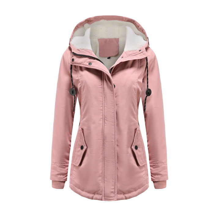 Teresa | Women's Hooded Fleece Lined Winter Jacket