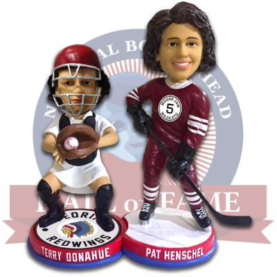 Terry Donahue Pat Henschel Bobbleheads
