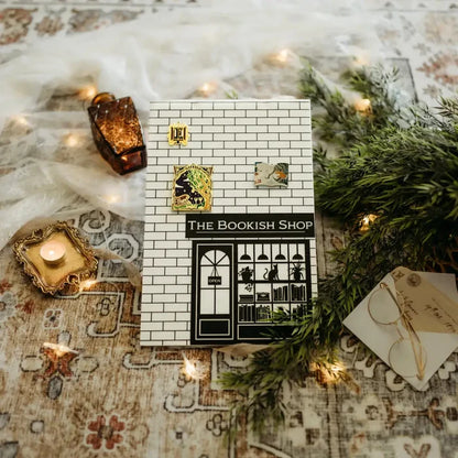 The Bookish Shop Pin Board Enamel Pins