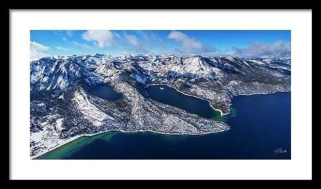 The Gem Of The Sierra by Brad Scott - Limited Edition - Framed Print-Lake Tahoe Prints