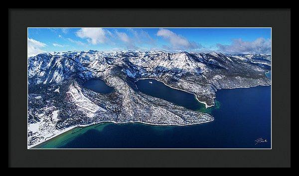 The Gem Of The Sierra by Brad Scott - Limited Edition - Framed Print-Lake Tahoe Prints