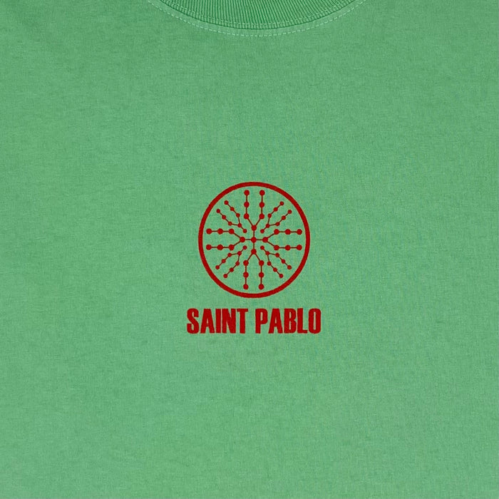 The Life of Pablo 2016 Saint Pablo Logo Long Sleeve In Mint