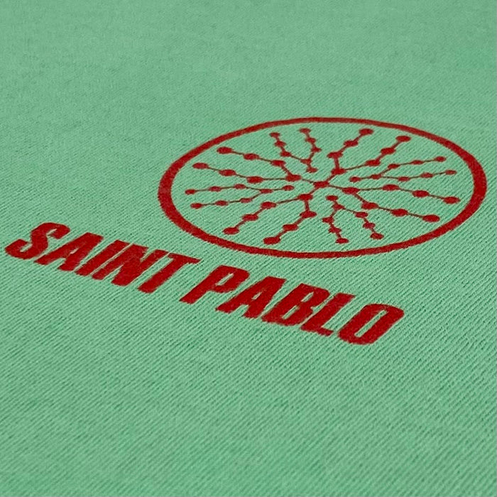 The Life of Pablo 2016 Saint Pablo Logo Long Sleeve In Mint