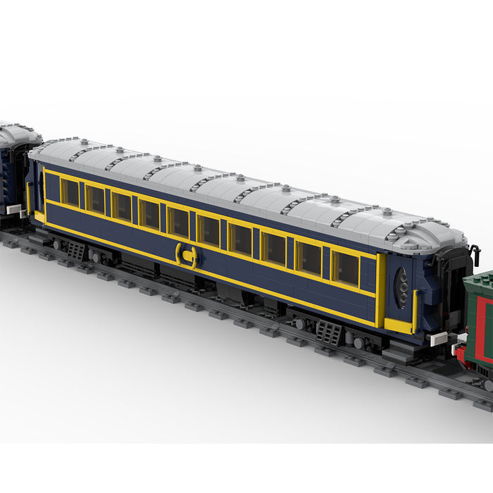The Orient-Express of CIWL Train Klemmbausteine