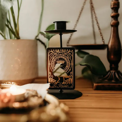 The Raven Cycle Series Inspired Candlestick Holder Home