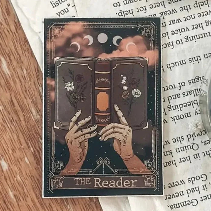 The Reader Tarot Card Sticker