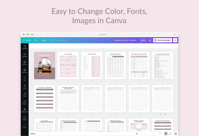 Ladystrategist Copy of DRAFT instagram canva templates social media templates etsy free canva templates