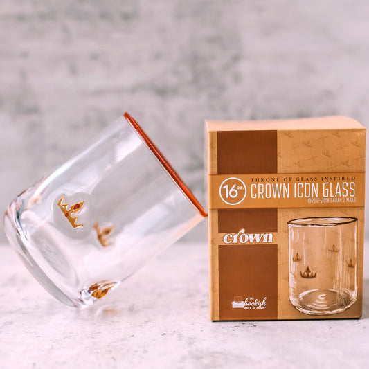 Throne of Glass Inspired: Crown Icon Glass