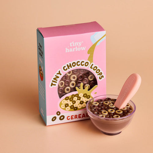 Tiny Harlow – Tiny Choco Loops Cereal Bowl