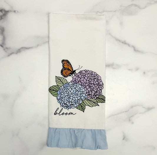 Towel Hydrangea Blooming