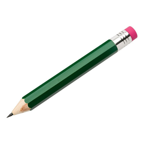 The Toysmith Giant Pencil by Toysmith is a large green novelty pencil featuring a sharpened graphite tip, pink eraser, and silver ferrule, displayed against a white background.