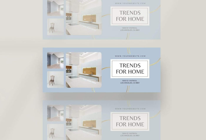 Ladystrategist Trends for home Facebook Cover Canva Template instagram canva templates social media templates etsy free canva templates