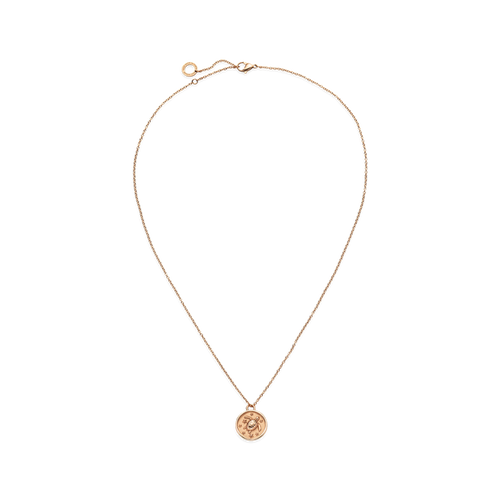 Turtle Coin Halskette Roségold