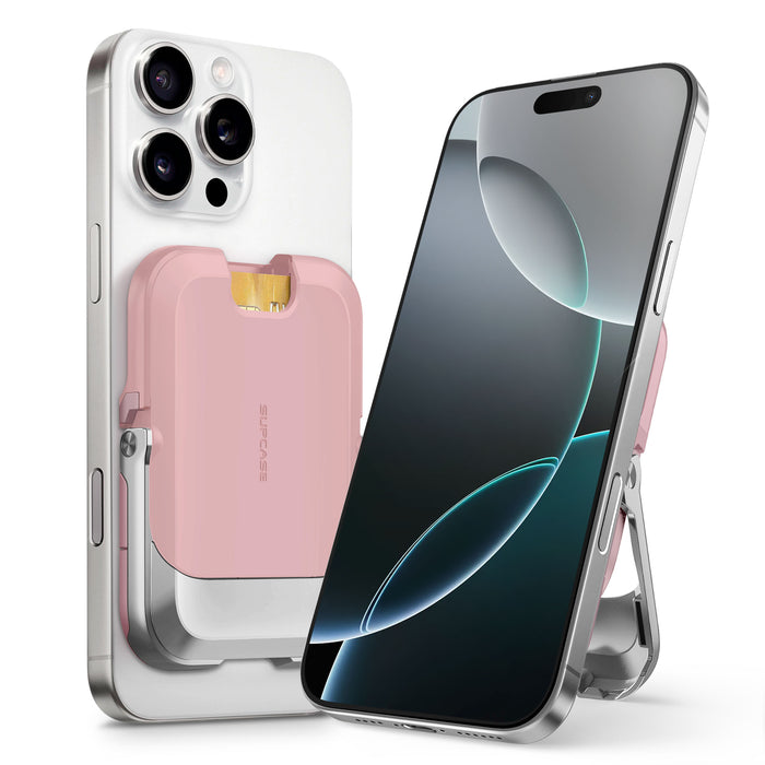 UB Mag Vault Magnetic Wallet with Stand - Blush Pink