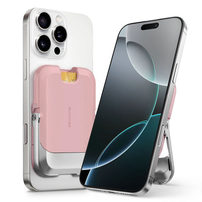 UB Mag Vault Magnetic Wallet with Stand - Blush Pink