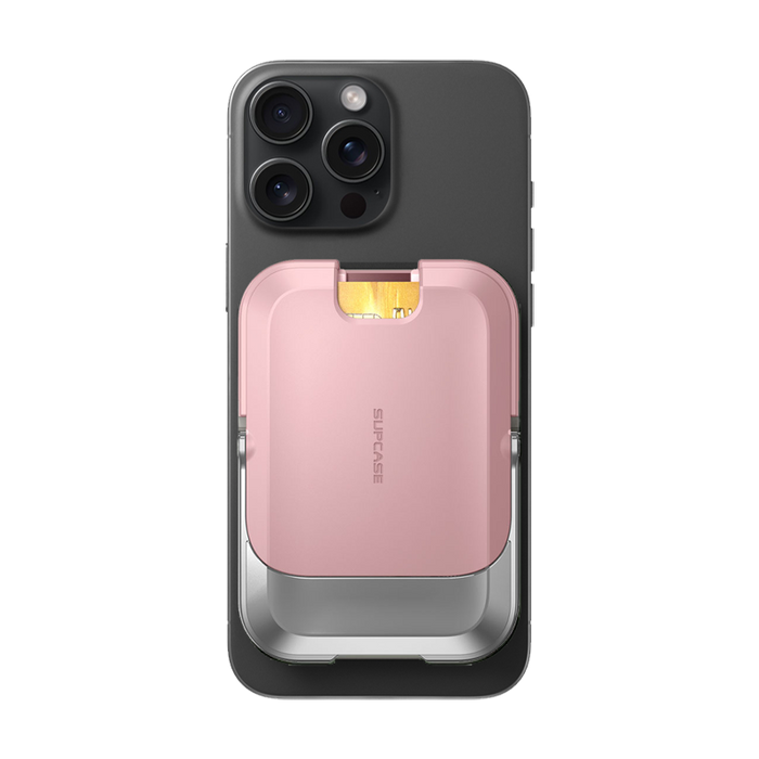 UB Mag Vault Magnetic Wallet with Stand - Blush Pink