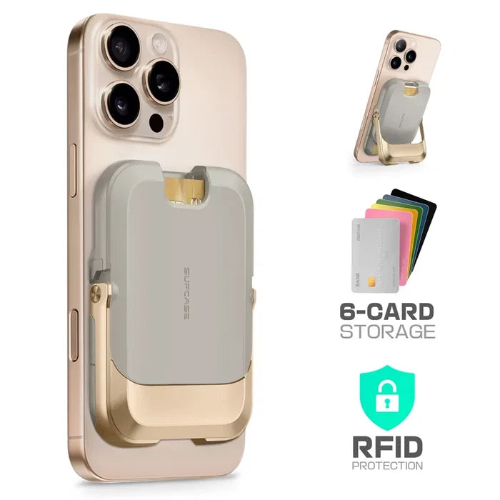 UB Mag Vault Magnetic Wallet with Stand - Gold
