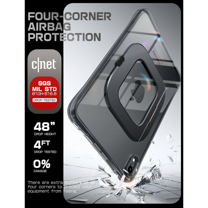 UB Prism Slim Clear iPad Case for iPad Mini 6/7 (8.3") - Black