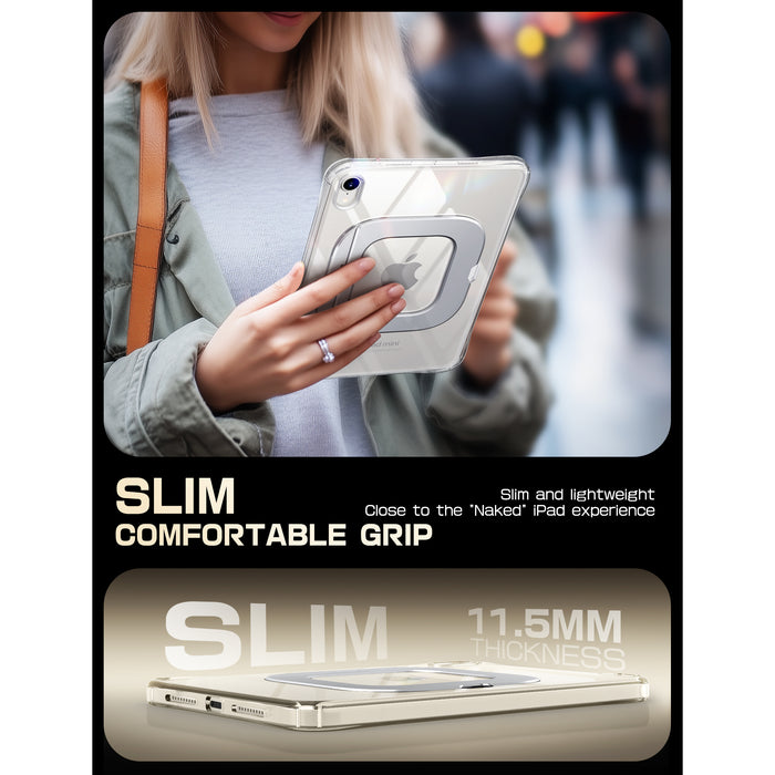 UB Prism Slim Clear iPad Case for iPad Mini 6/7 (8.3") - Clear