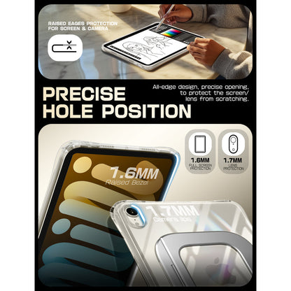 UB Prism Slim Clear iPad Case for iPad Mini 6/7 (8.3") - Clear