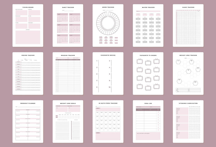 Ladystrategist Ultimate Life Planner Canva Template instagram canva templates social media templates etsy free canva templates