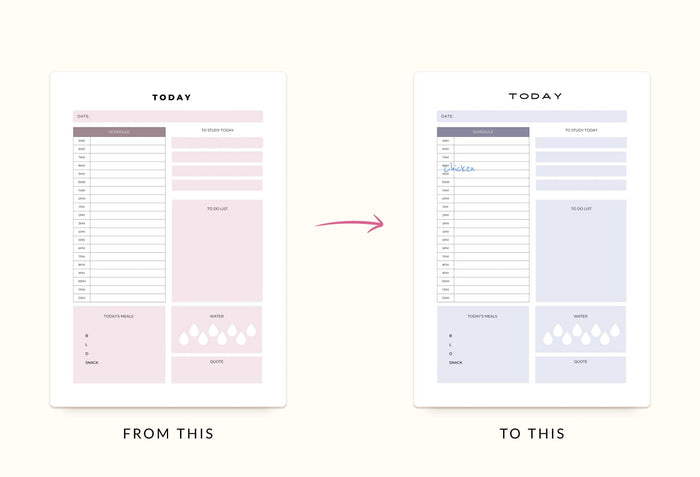 Ladystrategist University Planner Canva Template instagram canva templates social media templates etsy free canva templates