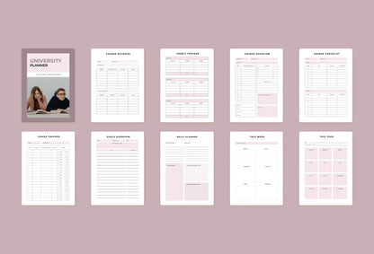 Ladystrategist University Planner Canva Template instagram canva templates social media templates etsy free canva templates