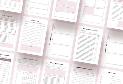 Ladystrategist University Planner Canva Template instagram canva templates social media templates etsy free canva templates