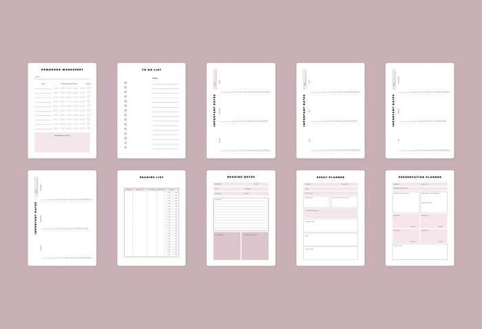 Ladystrategist University Planner Canva Template instagram canva templates social media templates etsy free canva templates