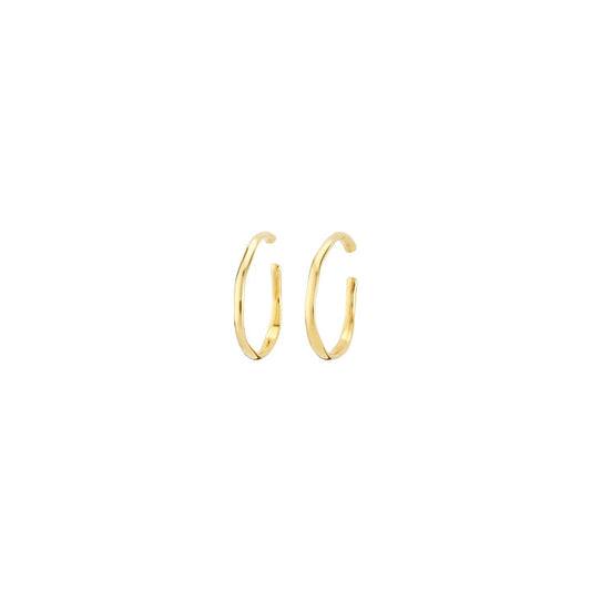 UNOde50 Ohmmm... Earrings - Gold