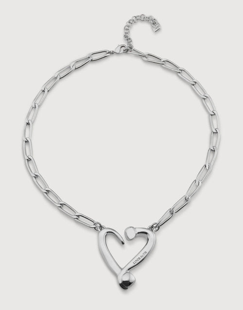 UNOde50 Silver Heart Necklace