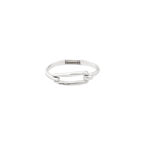 UNOde50 Tied Bracelet  - Silver