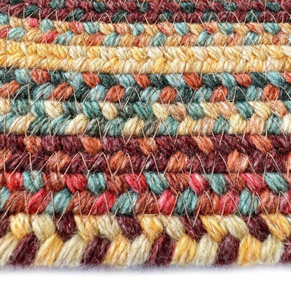 Uwharrie Ridge Autumn Braided Rug Oval image