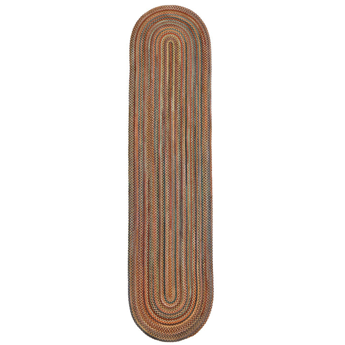 Uwharrie Ridge Autumn Braided Rug Oval image