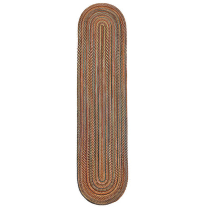 Uwharrie Ridge Autumn Braided Rug Oval image