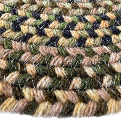 Uwharrie Ridge Forest Path Braided Rug Oval image