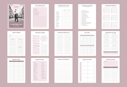 Ladystrategist Valentines Day Journal Canva Template instagram canva templates social media templates etsy free canva templates