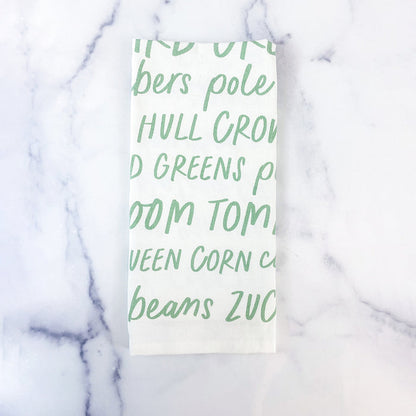 Veggie Tea Towel