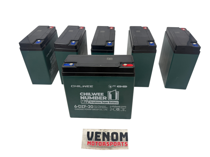 Venom E-Vader 2000w Electric Motorcycle | Battery Cell(s) [200000805]