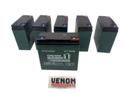 Venom E-Vader 2000w Electric Motorcycle | Battery Cell(s) [200000805]