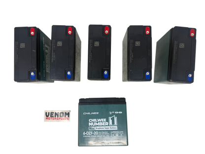 Venom E-Vader 2000w Electric Motorcycle | Battery Cell(s) [200000805]