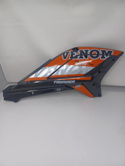 Venom Thunder 125cc Dirt Bike | Front Right Plastic (304003009001) Black