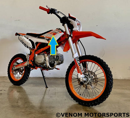 Venom Thunder 125cc Dirt Bike | Front Right Plastic (304003009001)
