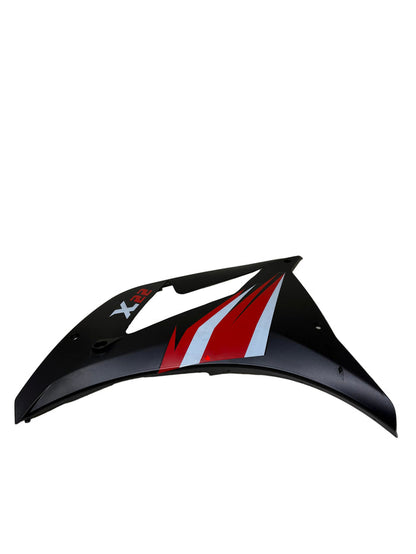Venom X22 125cc Motorcycle | Left Side Fairing (Black W/ Red Font) (125001004)
