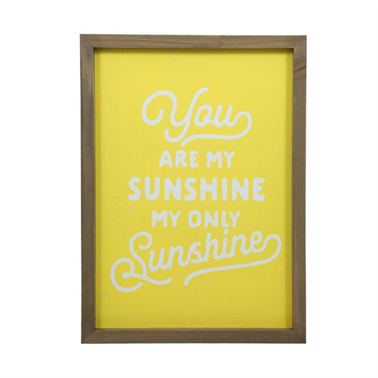 Wall Sign You Are My Sunshine
